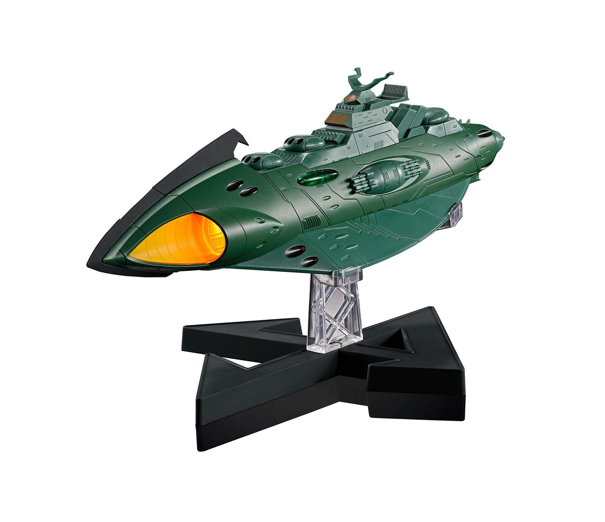 TAMASHII NATIONS - Space Cruiser Space Battleship Yamato 2202 - Gx-89 Garmillas Space Cruiser, Bandai Spirits Soul of Chogokin Die-Cast Metal Collectible
