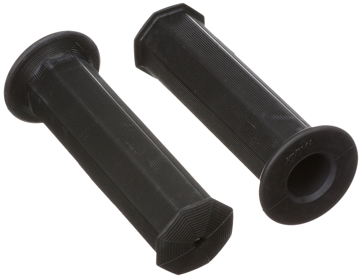 Kijima grip rubber octagonal black 130X22.2mm close 201-196