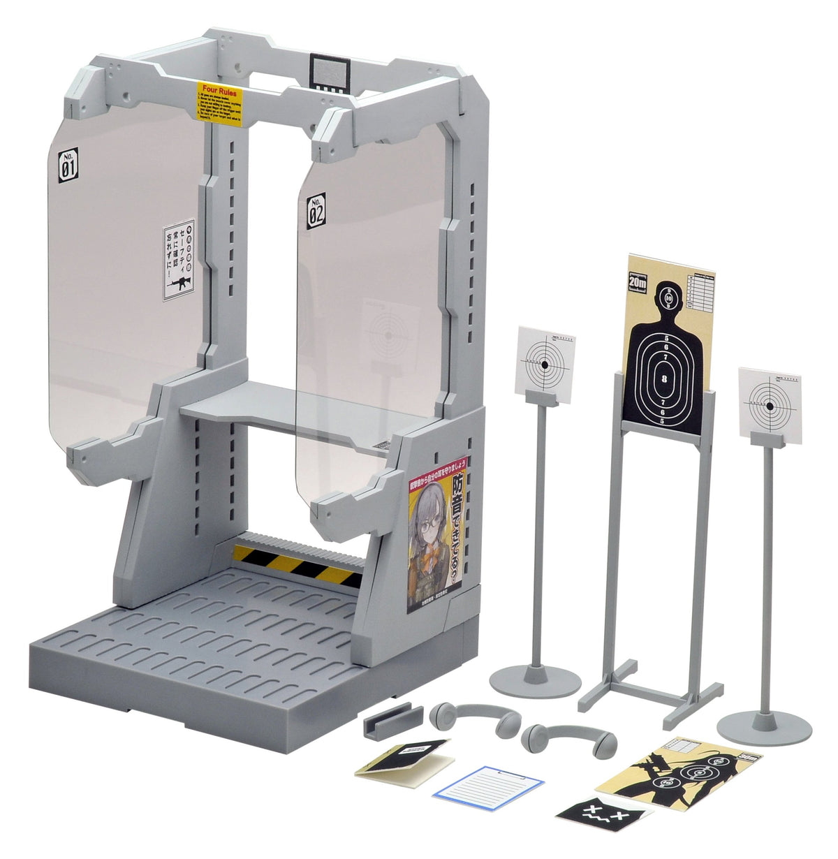 Tomytec Little Armory LD010: Shooting Range A Plastic Model Kit