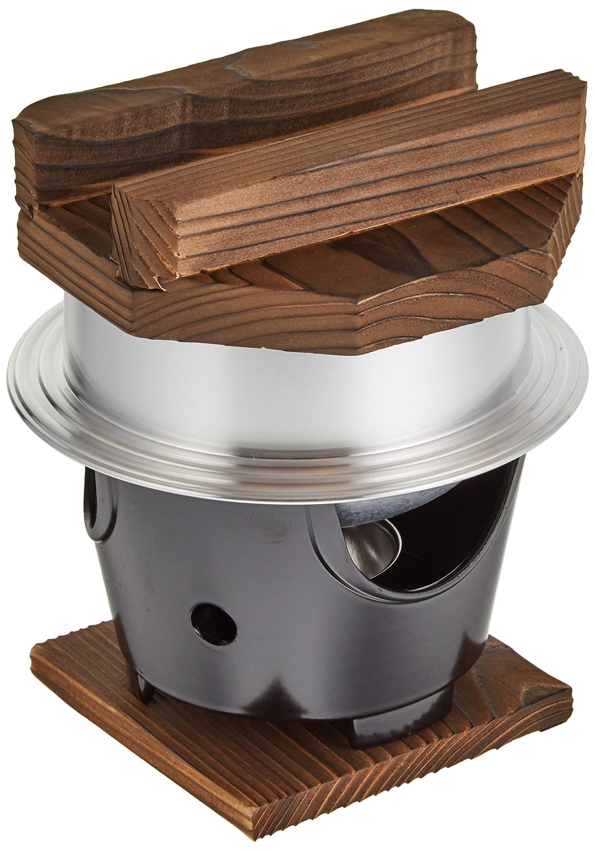 EBM Aluminum Shallow Pot Set Pot: φ6.1 x H2.6 inches (155 x 65 mm)