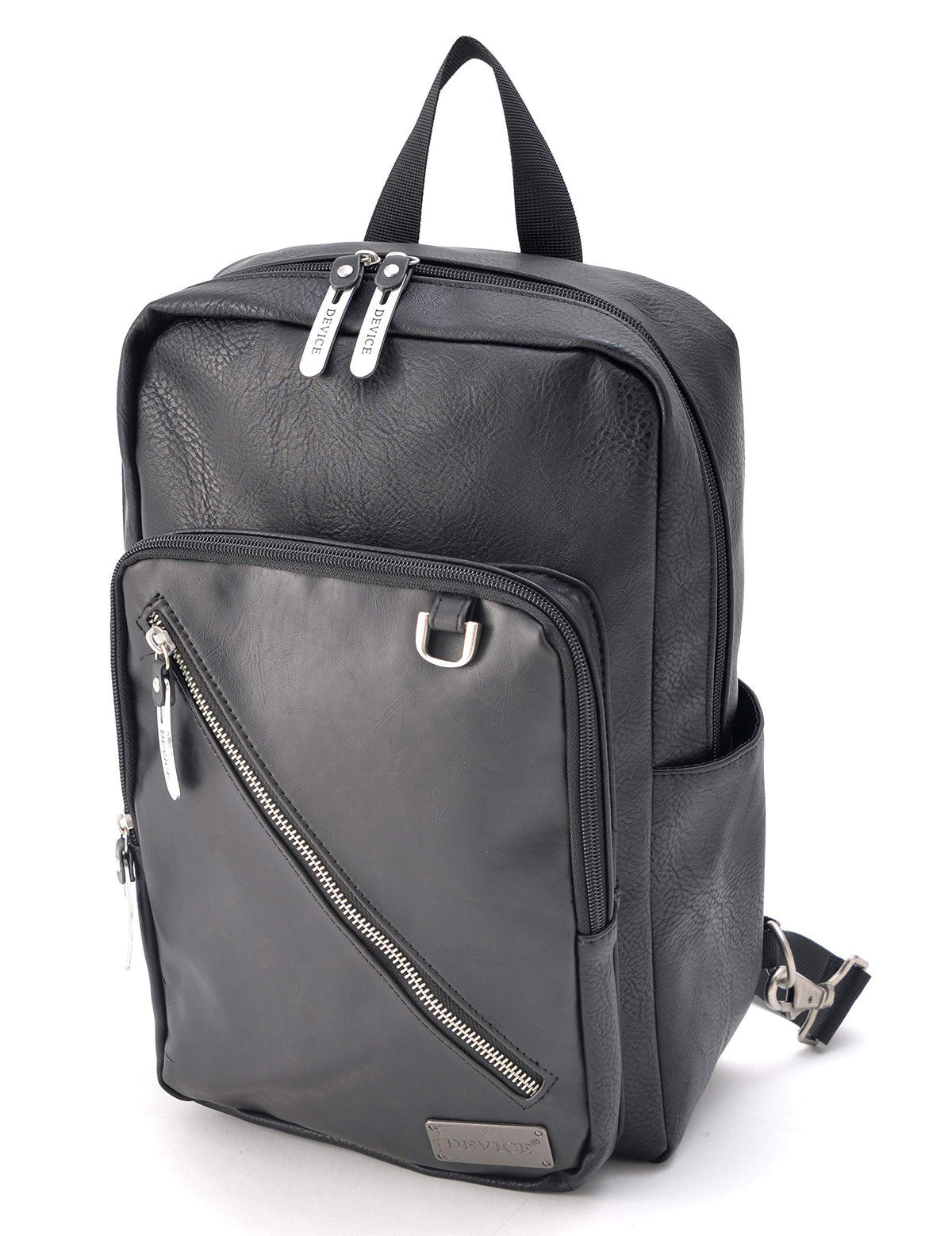 DEVICE Men's Body Bag, One Shoulder Bag, A4 Bag, Body Bag, Bag, Bag, Bag, Black/Black