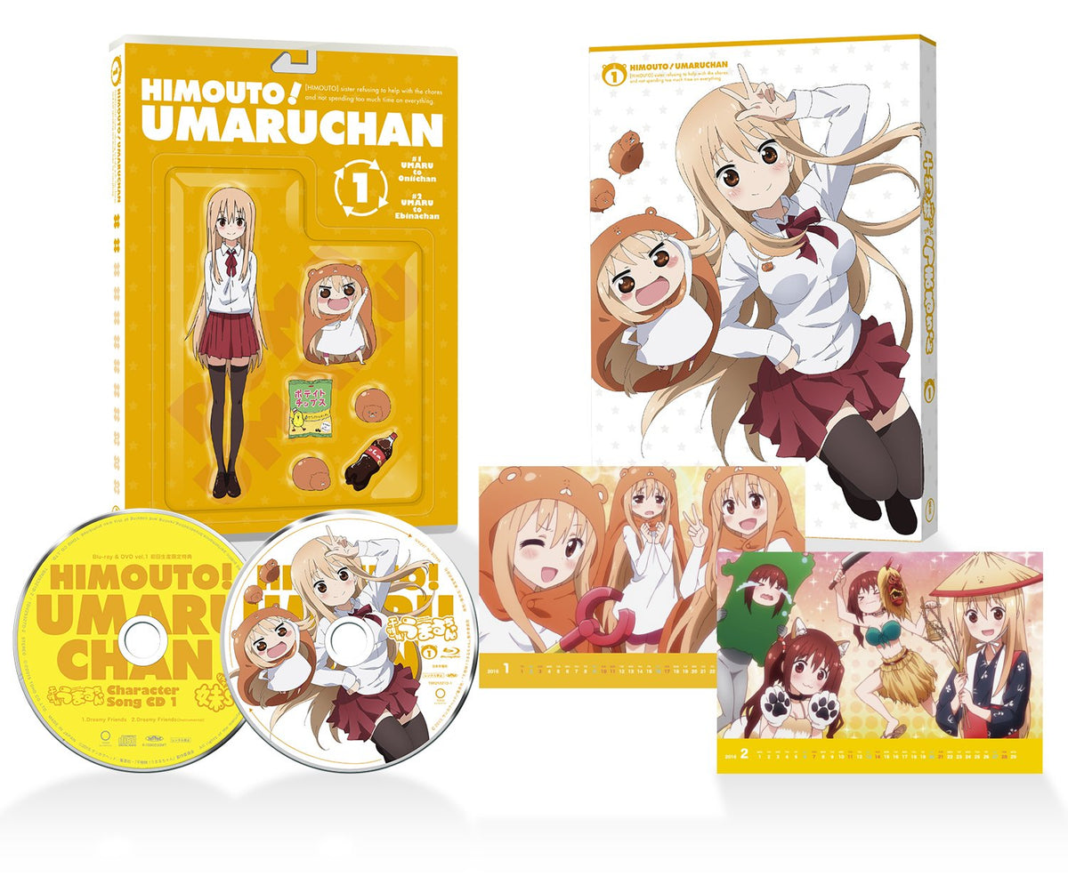 Animation - Himoto! Umaru-Chan Vol.1 (BD+CD) [Japan LTD BD] TBR-25321D