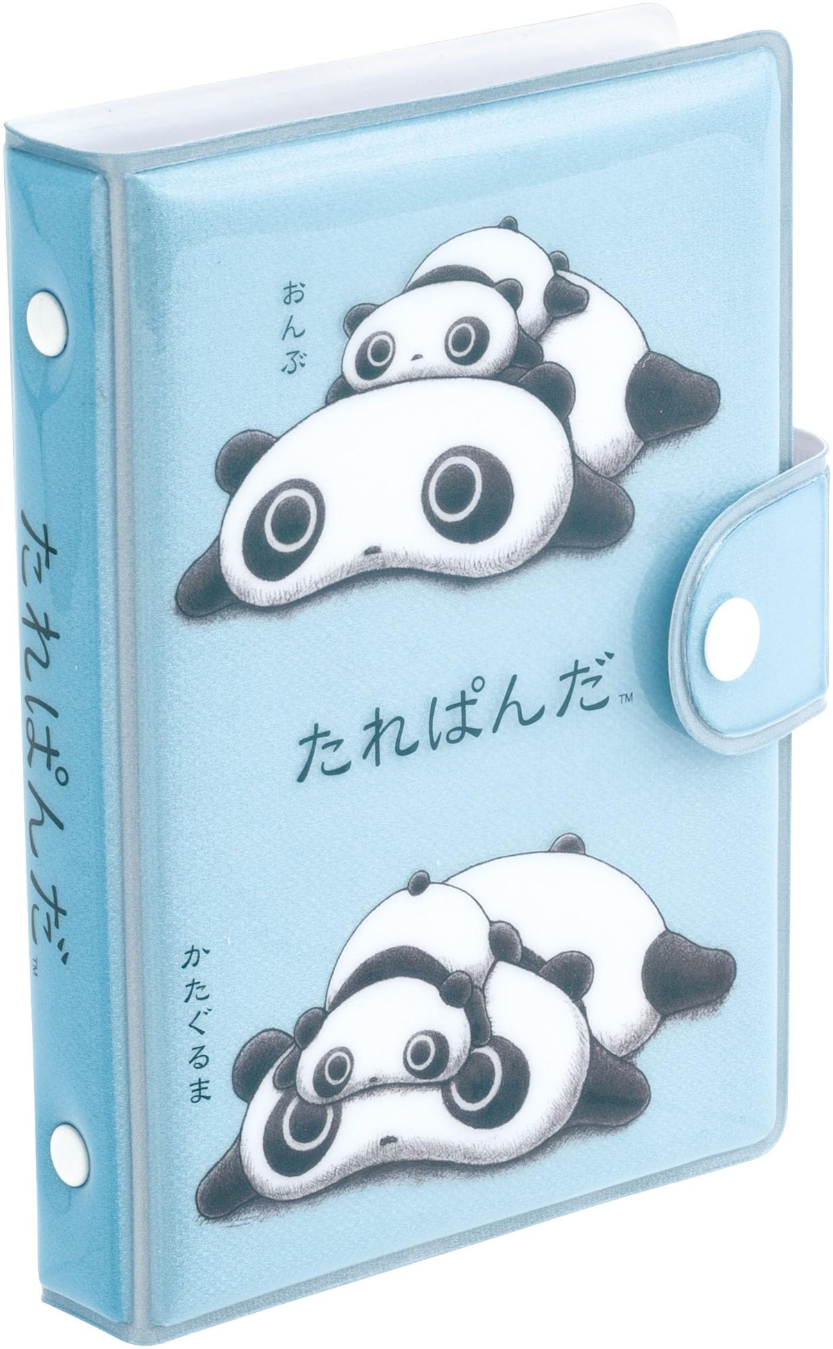 San-X SE68701 Fluffy Seal Binder H 6.1 x W 4.3 x D 0.8 inches (155 x 110 x 20 mm)