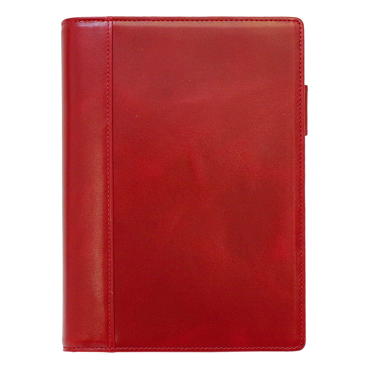 Franklin Planner 64821 Rust Leather Binder Compact Size 20mm Red