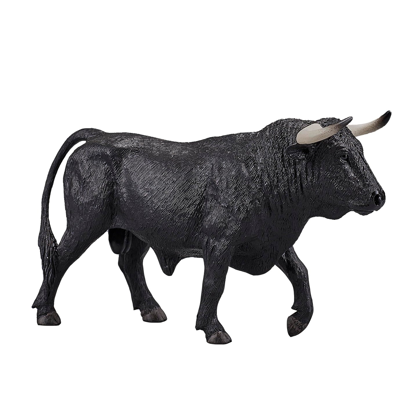 MOJO Spanish Bull Realistic Farm Animal Toy Replica Hand Painted Figurine