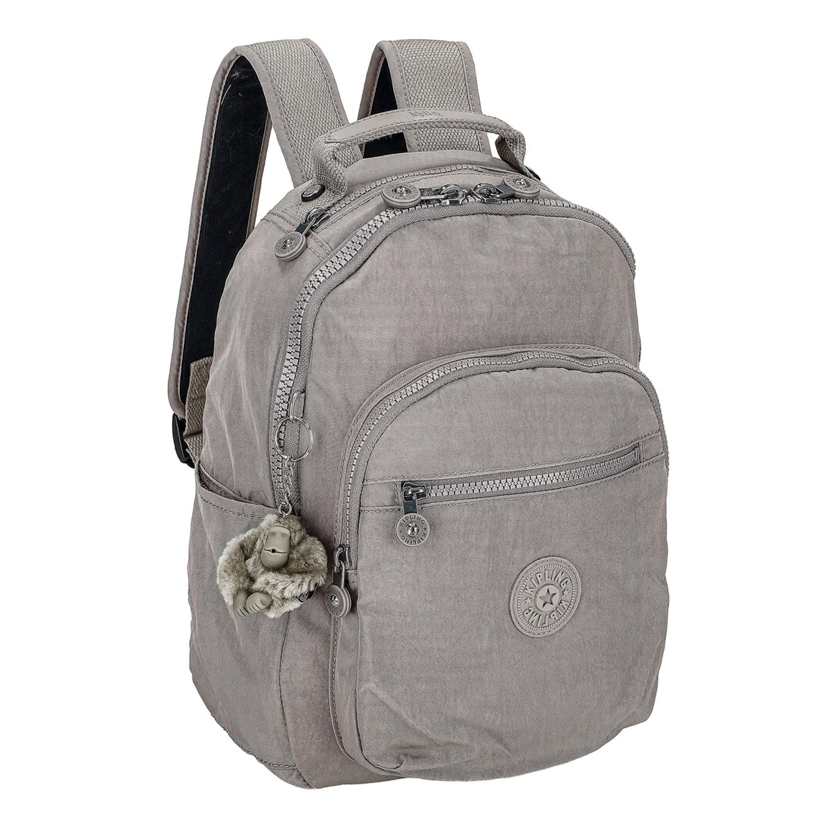 KIPLING(キプリング) Women Backpacks, Grey Gris, One Size
