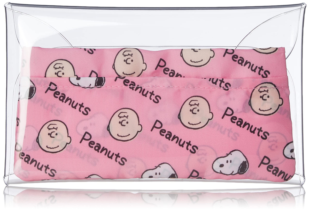 Snoopy Snoopy0073 Inner Clear Multi Case L, pink (SPZ-2525), Free Size