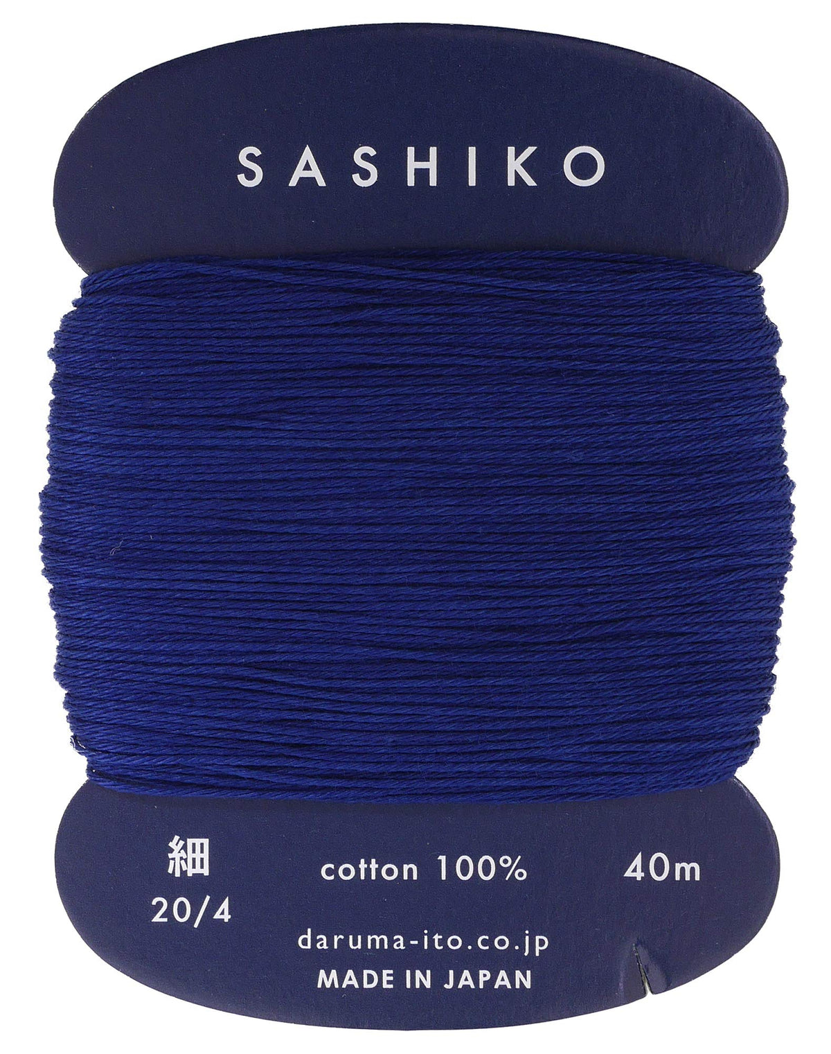 Daruma Yokota 01-2400 Dharma Sashiko Thread (Thin) Card Wound Col.215 15.6 ft (40 m)