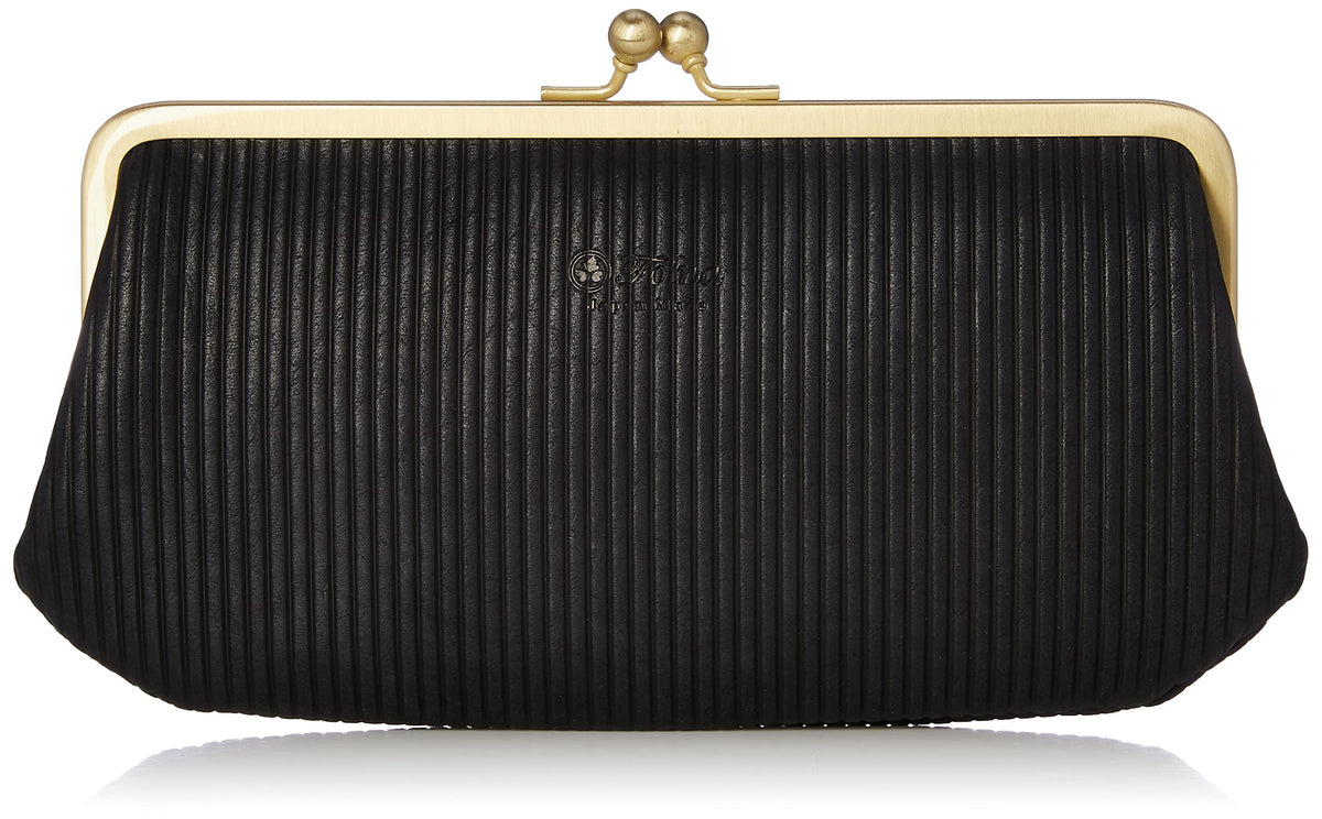 Forna Women's Wallet Tanned Stripe Black