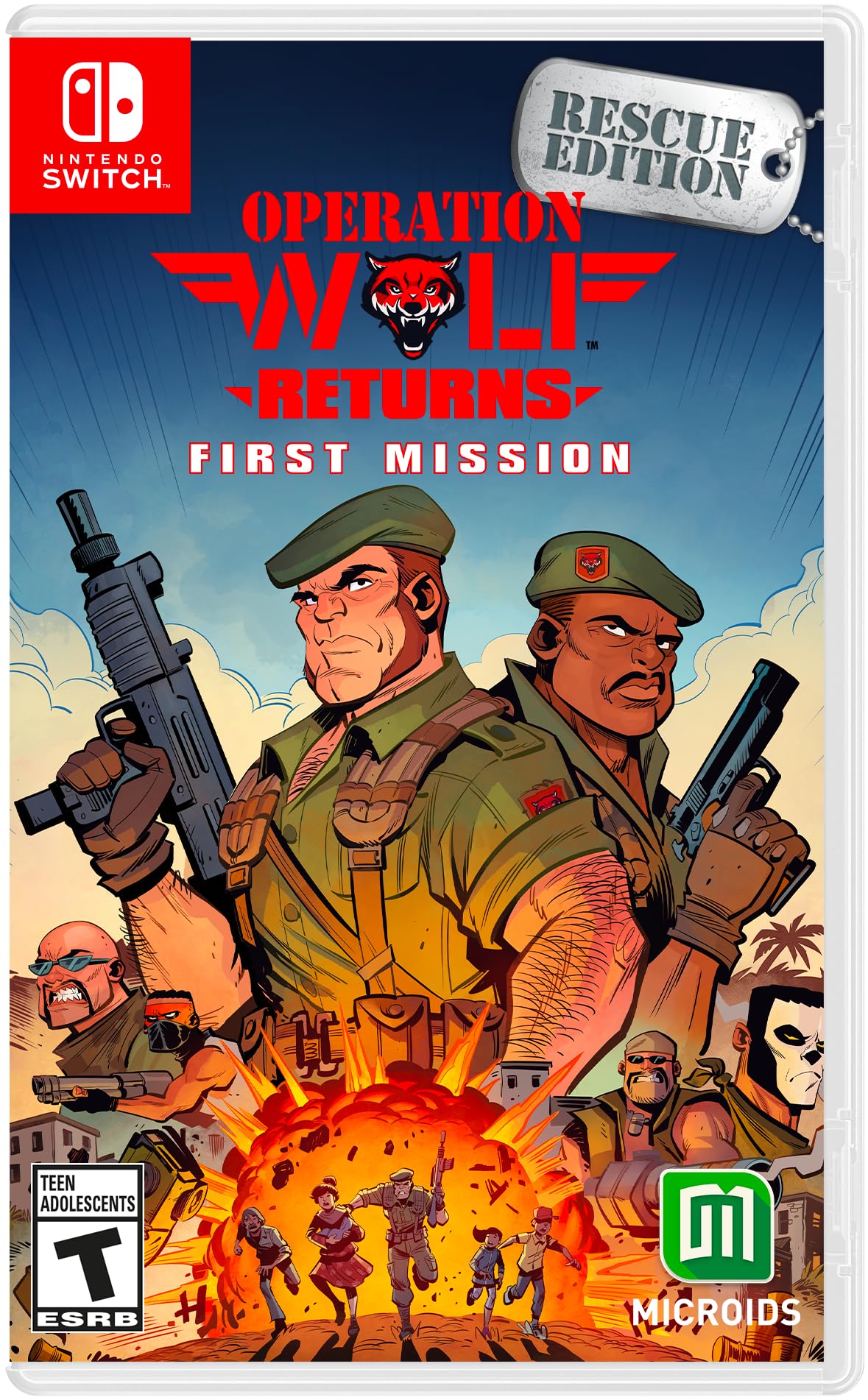 Operation Wolf Returns: First Mission - Rescue Edition Nintendo Switch