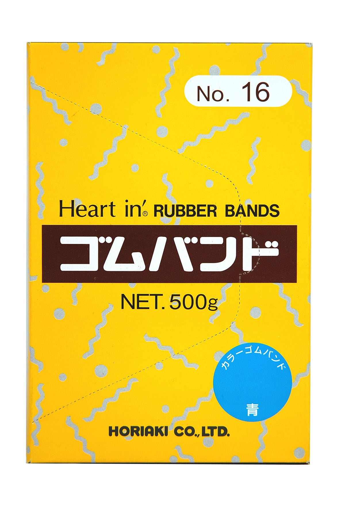 Horiaki Heartin Rubber Band #16 17.6 oz (500 g) 500-16B Blue