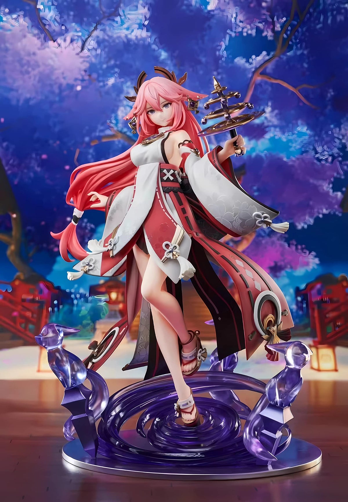 MiHoYo Haragami Figure, Yae Koku no Shinto, Ver., 1/7 Scale, PVC & ABS, Painted and Finished Figure, Yae Kamiko Figure, Chinese Original God Figure