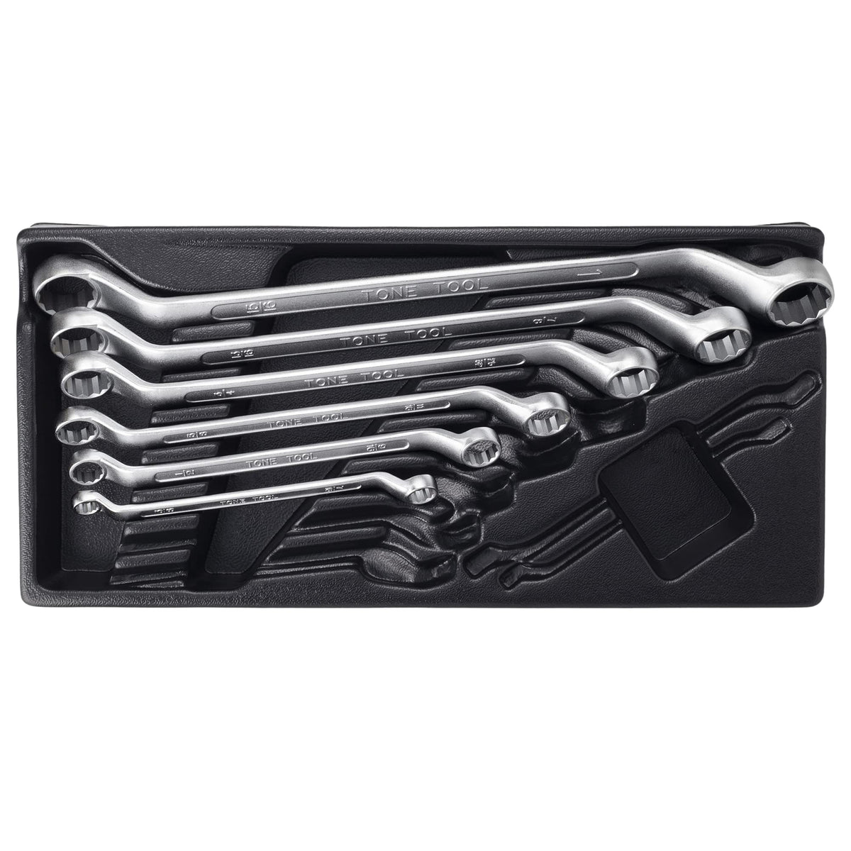 Tone MB4560C Long Glasses Wrench Set (45°), Includes 6 Pieces