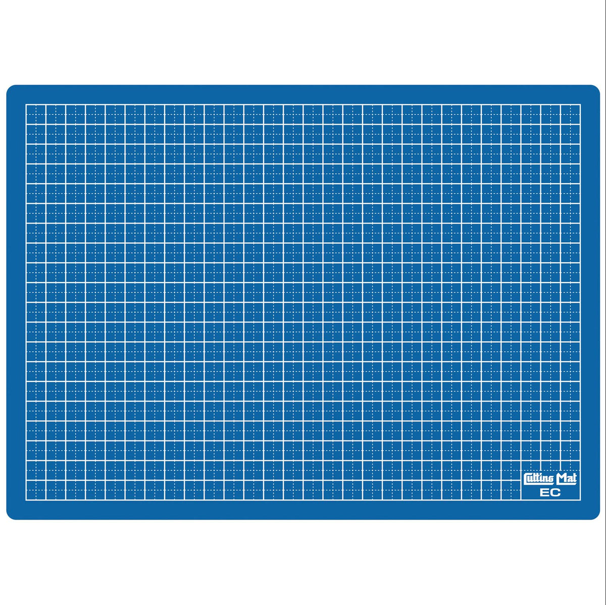 Uchida 014-0254 EC A4 Blue 0.2 inch (5 mm) Square Cutting Mat