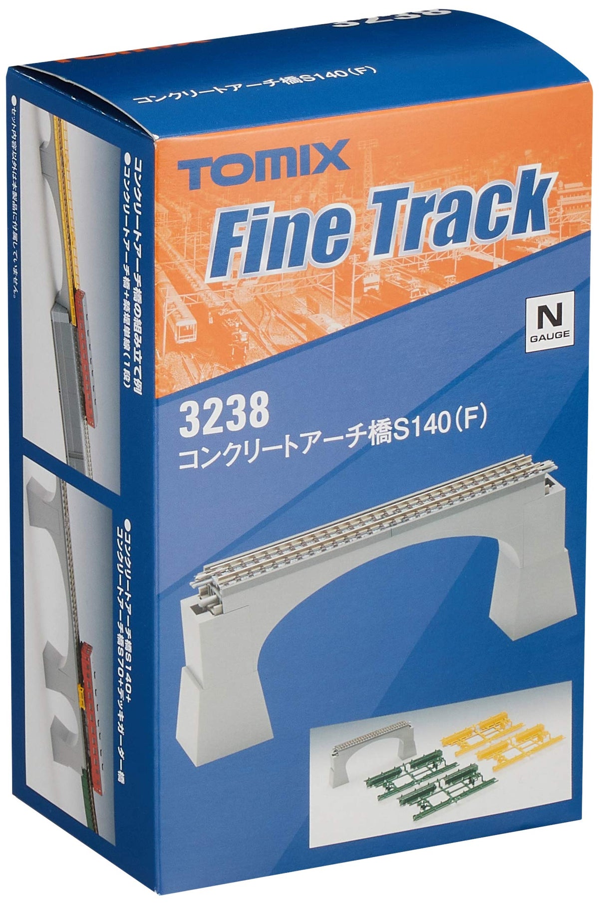 TOMIX N-Gauge 3238 Concrete Arch Bridge S140 (F)