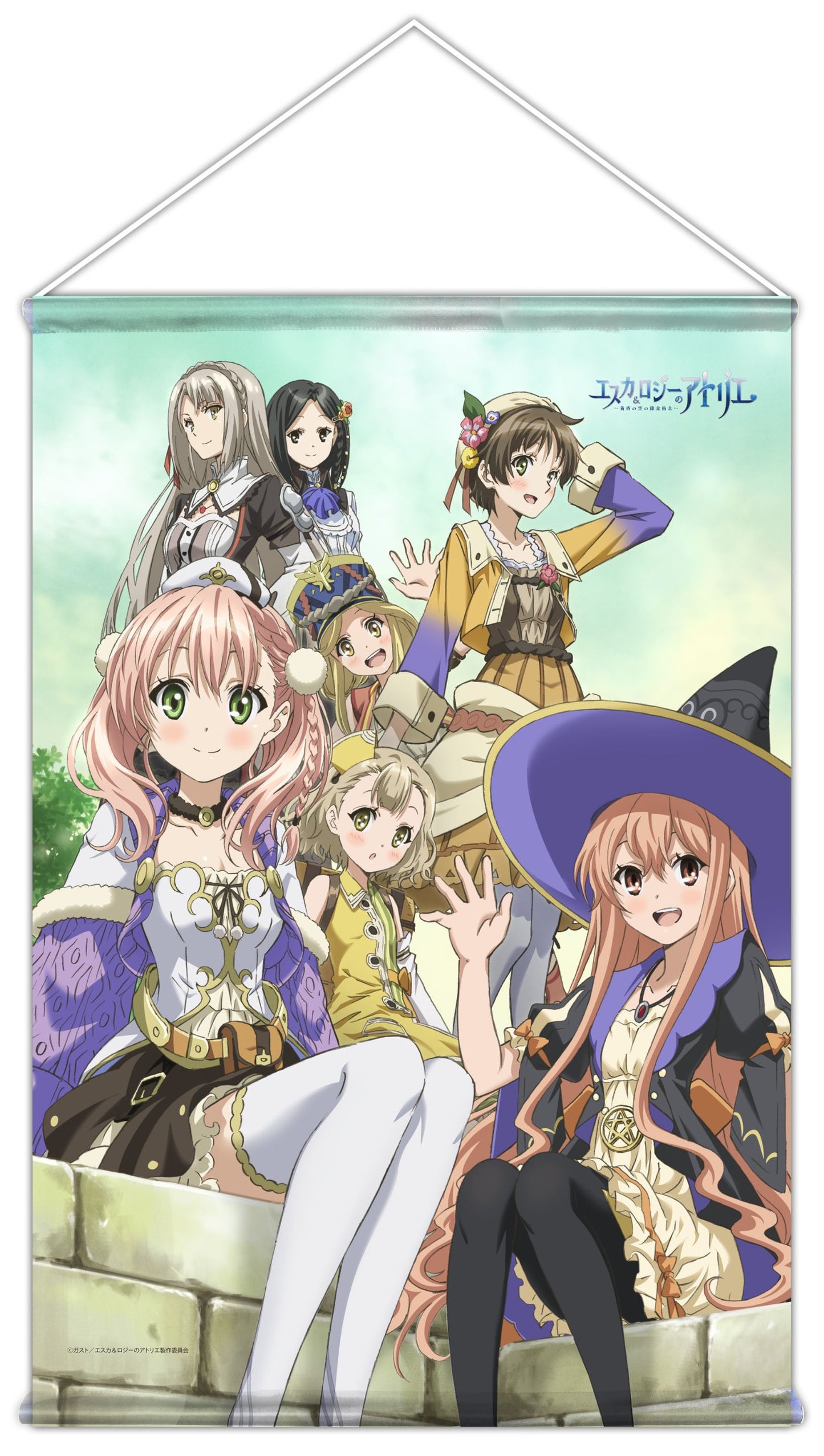 エスカ&ロジーのアトリエ ~黄昏の空の錬金術士~ B2タペストリー