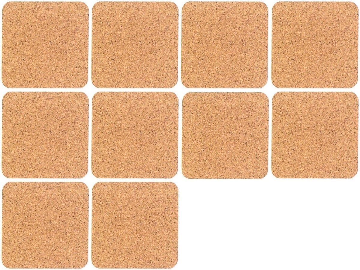 Torne Coasters, 8 Cork, Cork, Set of 10