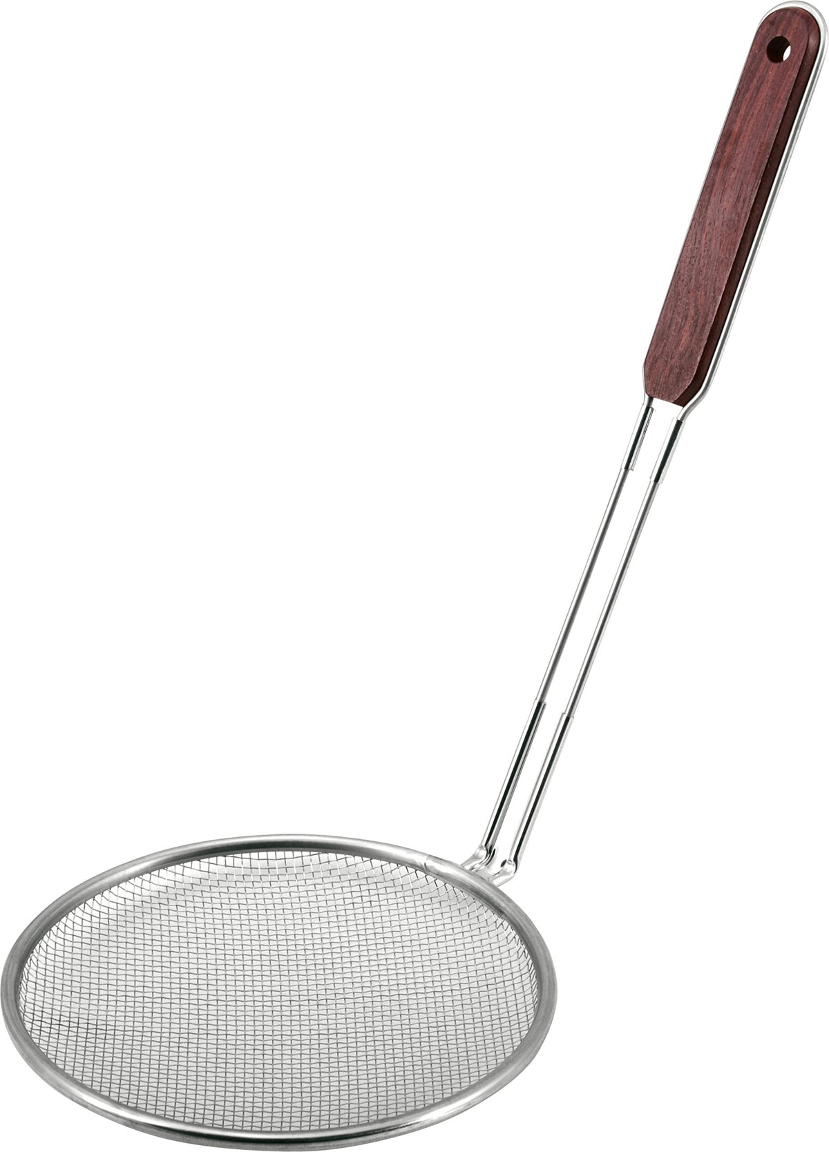 18-8 Rose Pattern Buckwheat (8 Mesh) 8"