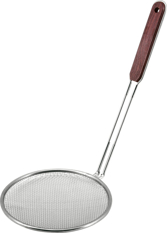 18-8 Rose Pattern Buckwheat (8 Mesh) 8"