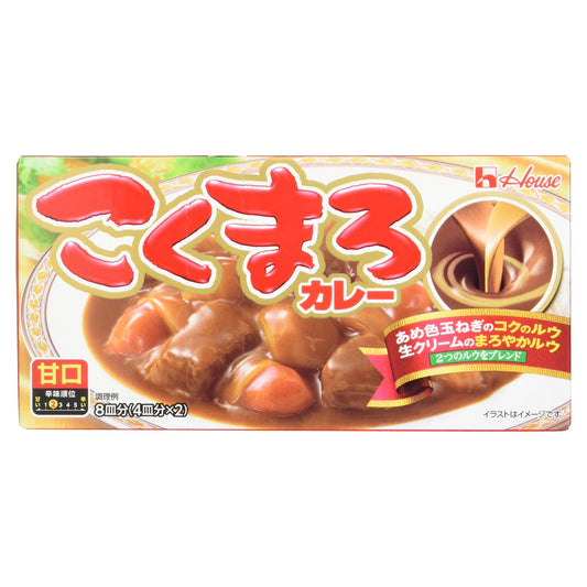 House Kokumaro Curry Sweet 140g
