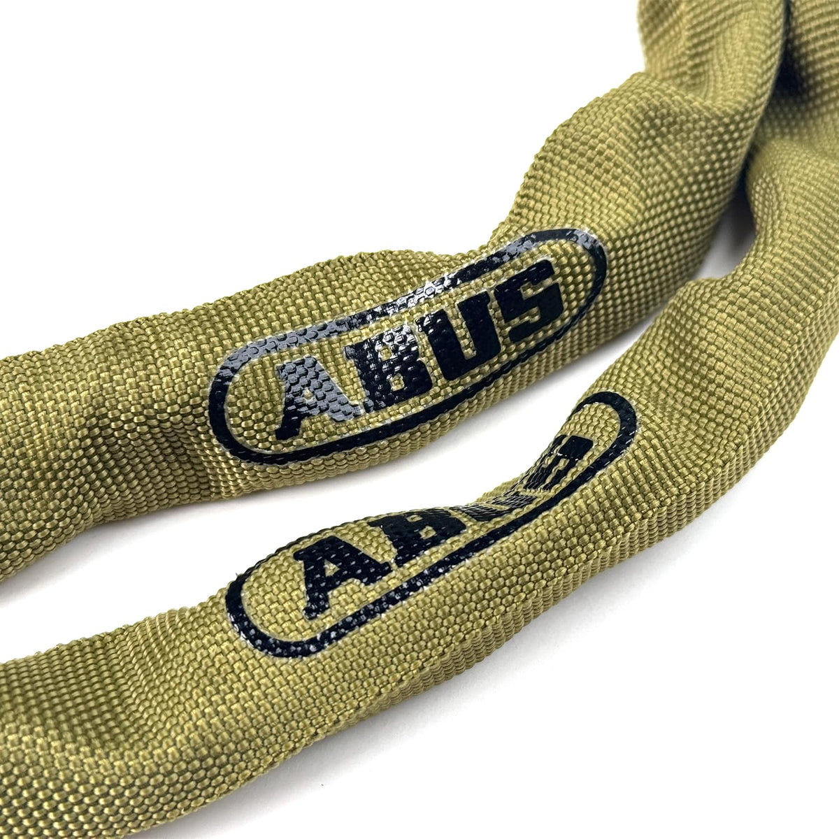 ABUS 4804K German Brand Reliable 100 Years of Use, Ultra Lightweight, Bicycle Lock, Road Bike Key, Chain Lock, 43.3 inches (110 cm), Khaki