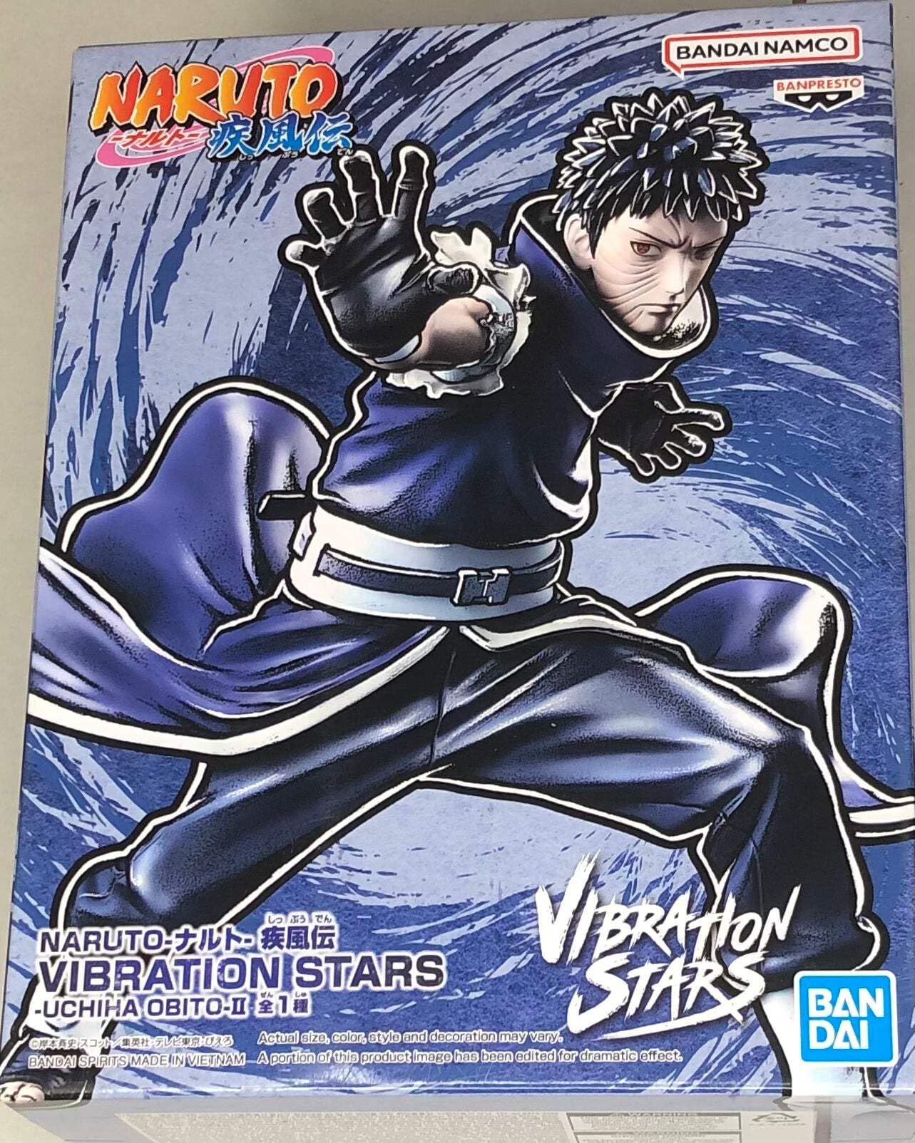 Banpresto - Naruto Shippuden - Uchiha Obito II, Bandai Spirits Vibration Stars Figure
