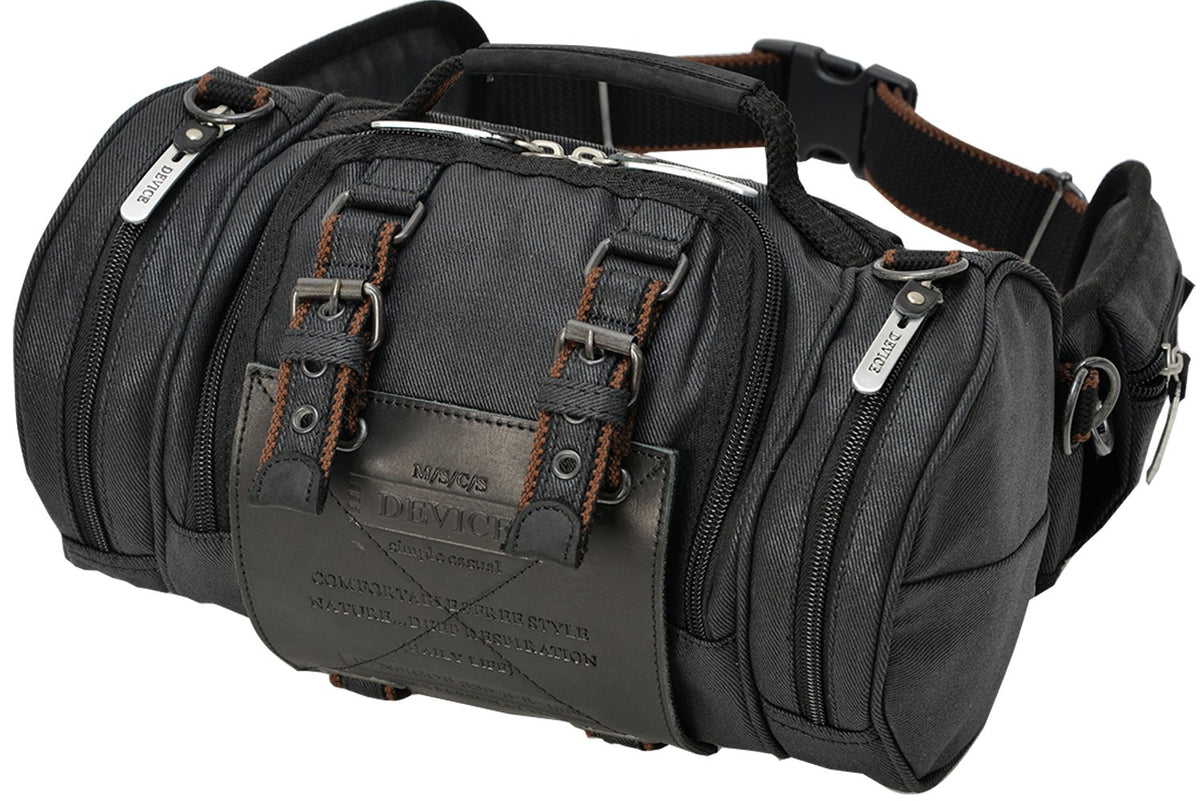Device AHH17089 Shoulder Bag, Backpack, Body Bag, Waist Bag, Black/Black