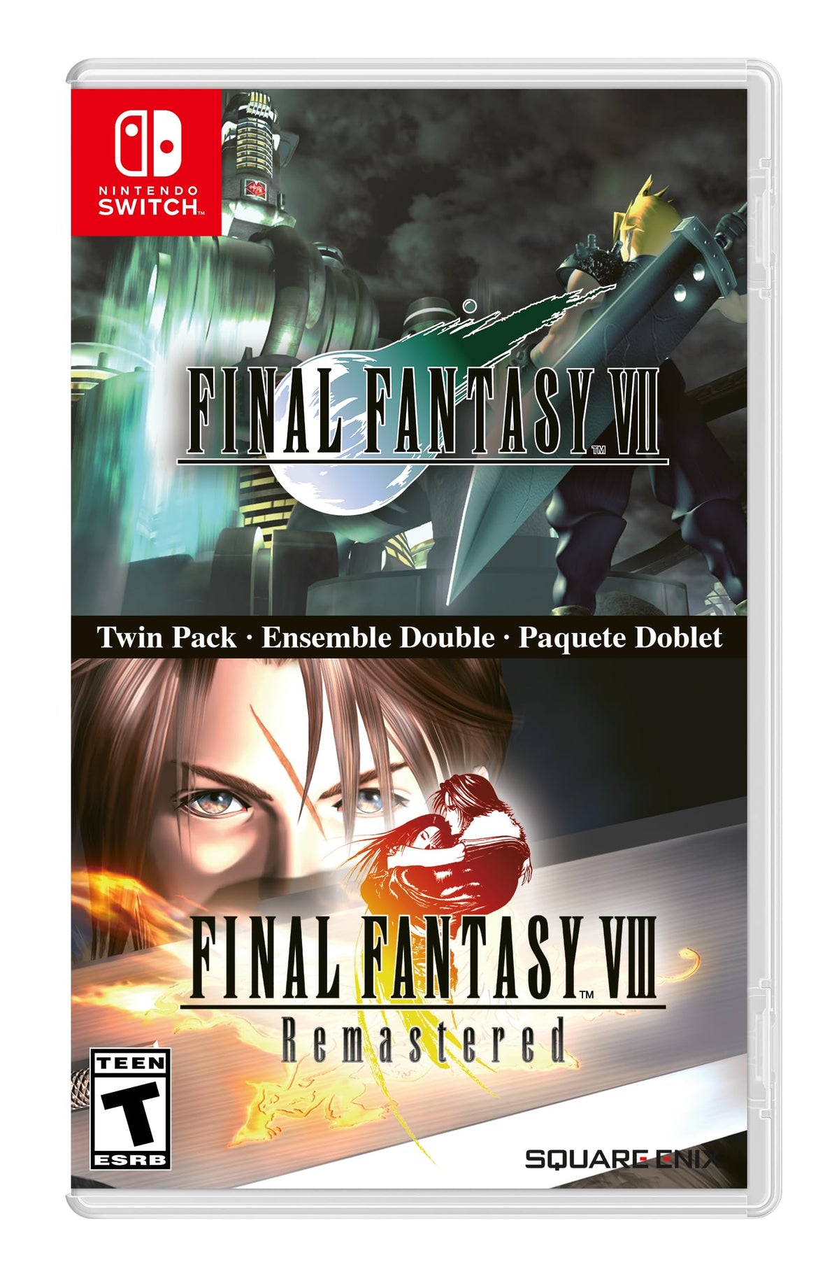 FINAL FANTASY VII & FINAL FANTASY VIII Remastered Twin-Pack - Nintendo Switch