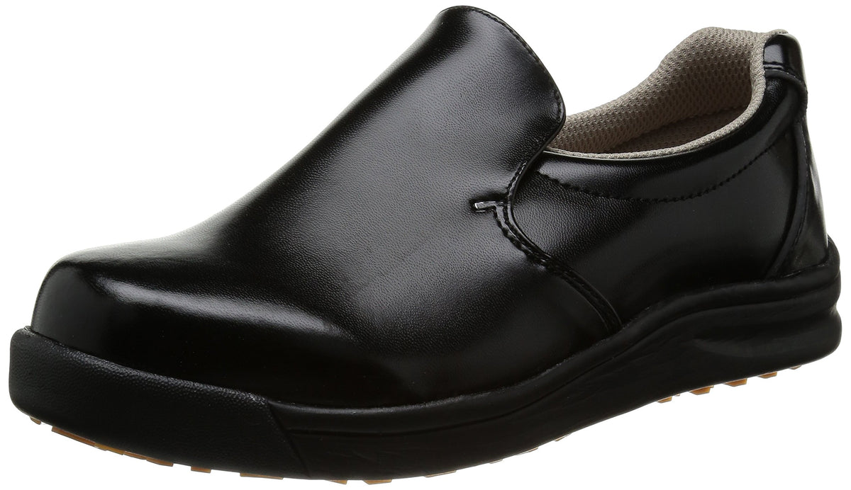 Nosax Men's Kitchen Shoes, Cook Shoes, Non-Slip, Lightweight, Grip King, Black (Black 19-3911tcx), 8.5
