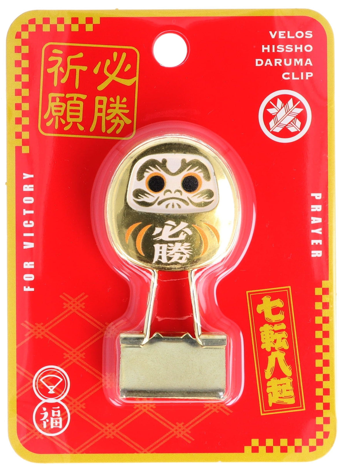 Velos Gold Daruma Clip GDC-108