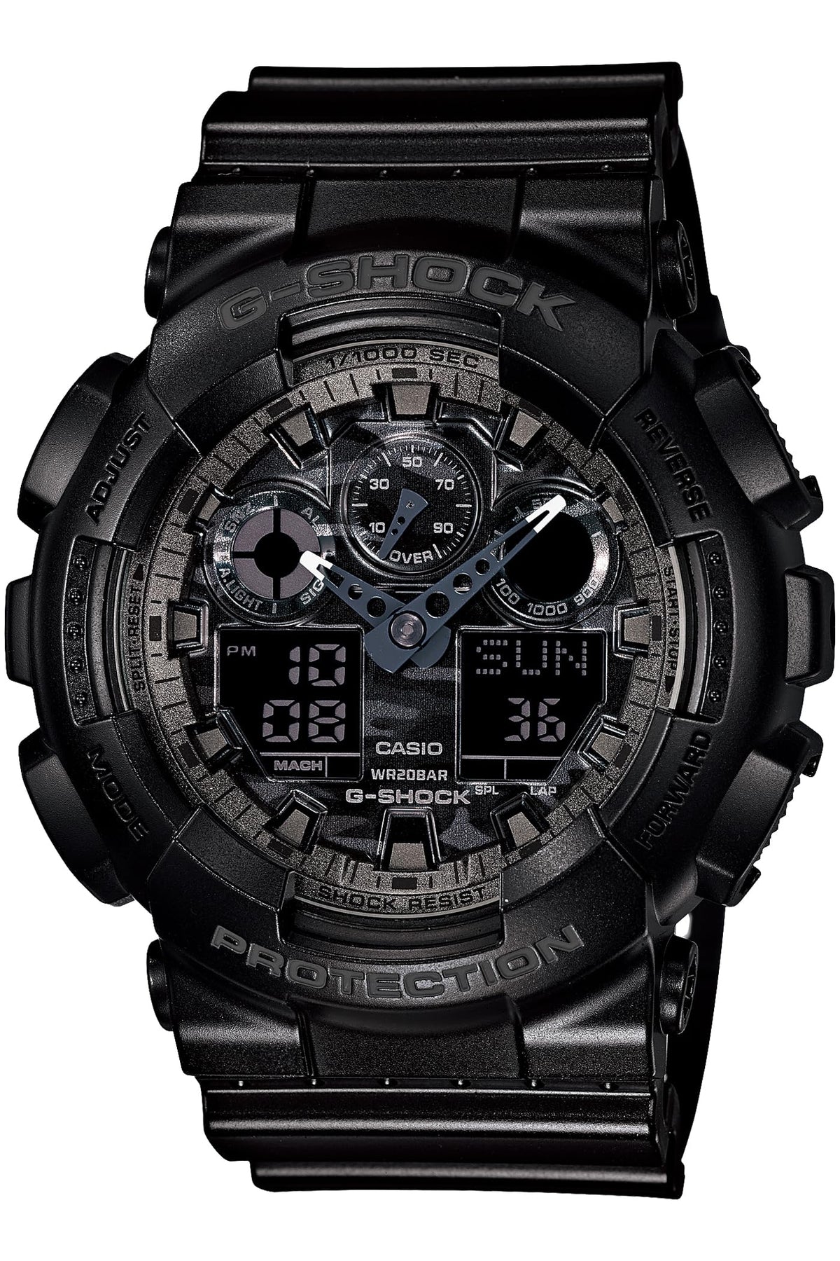 CASIO G-SHOCK CAMOUFLAGE DIAL SERIES (GA-100CF-1AJF) MENS WRISTWATCH(Japan Import-No Warranty)