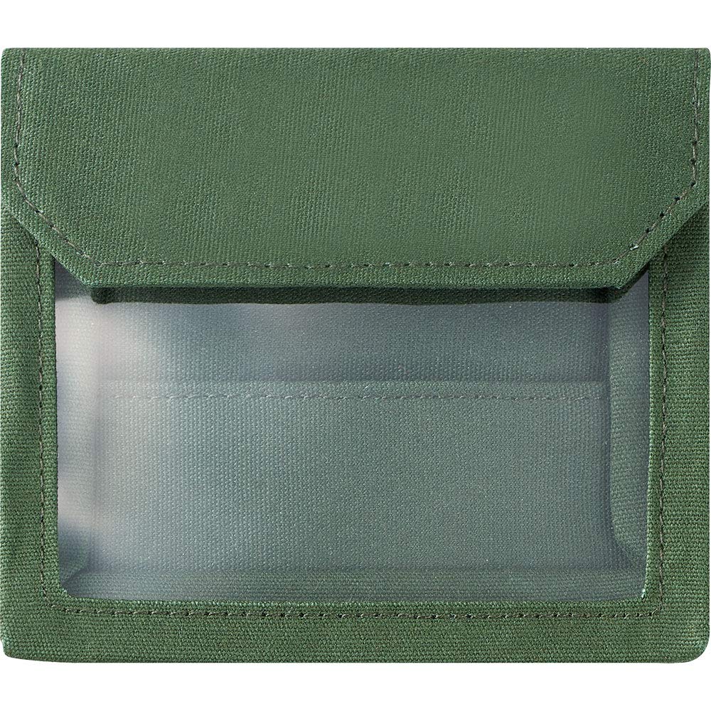 King Jim Flatty Works 5456 Bag-in-Bag Case, Card Size, Khaki
