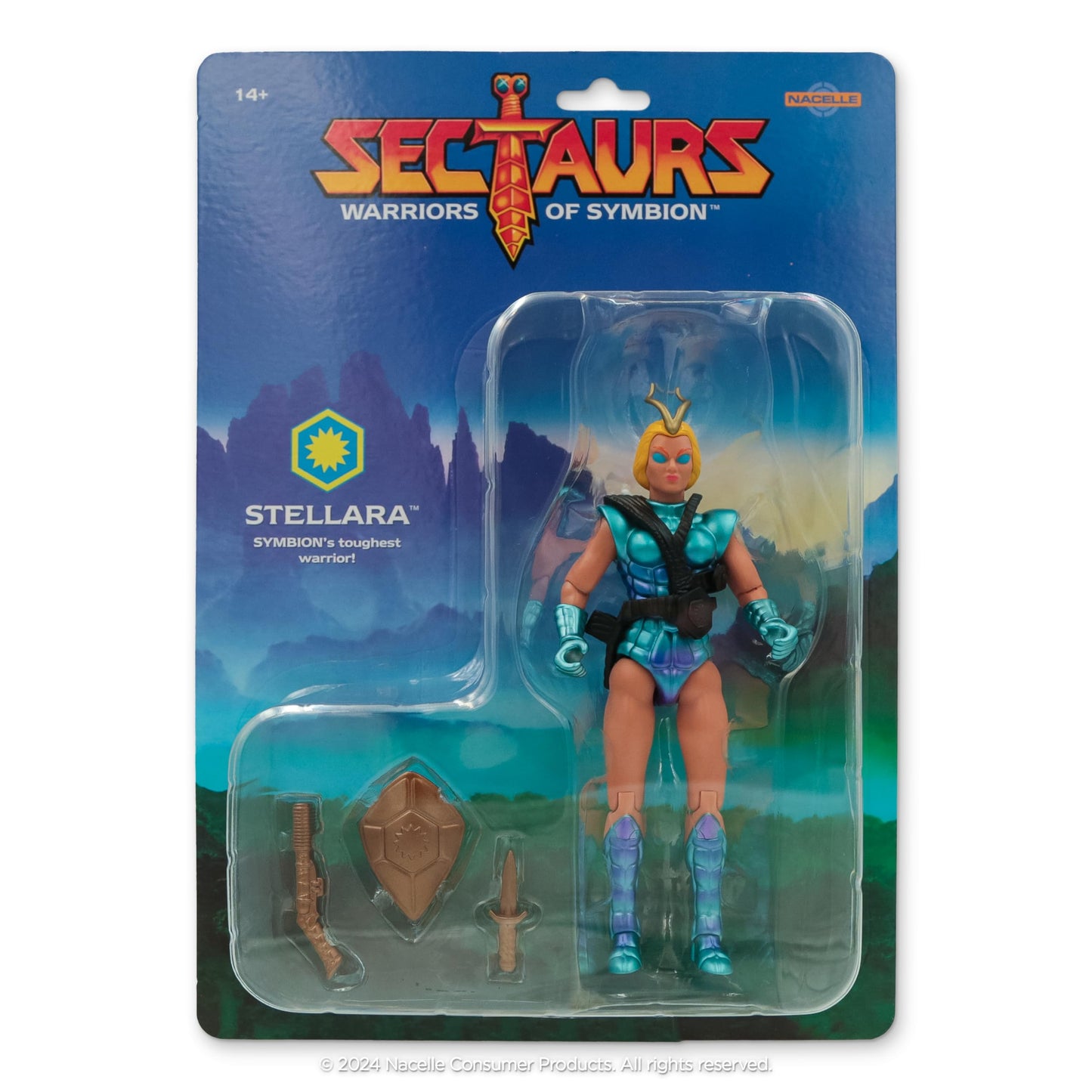Sectaurs, Stellara, 7-Inches Tall, Collectible Action Figure