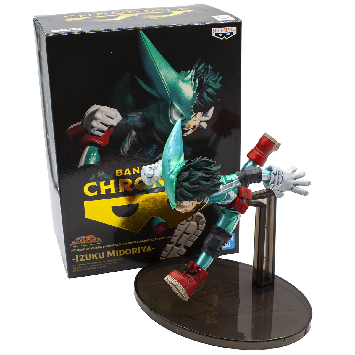 Banpresto 18038 My Hero Academia Banpresto Chronicle Modeling Academy Vol. 1 Izuku Midoriya Figure
