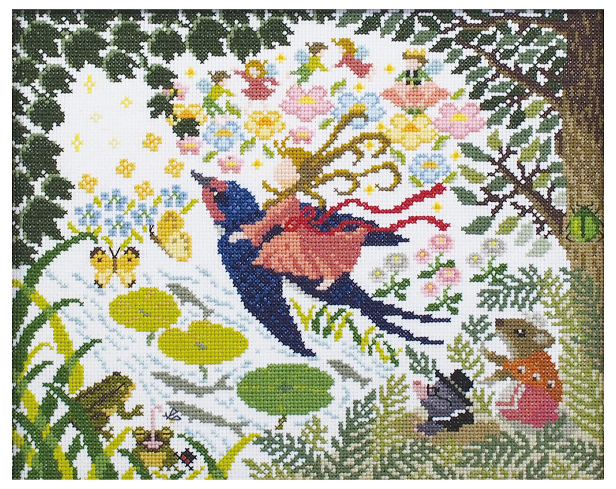 Olympus Embroidery Kit Cross Stitch Nostalgic Story Design by Nitka Thumb Princess 7571 *Frame (Frame) w-59 Sold Separately