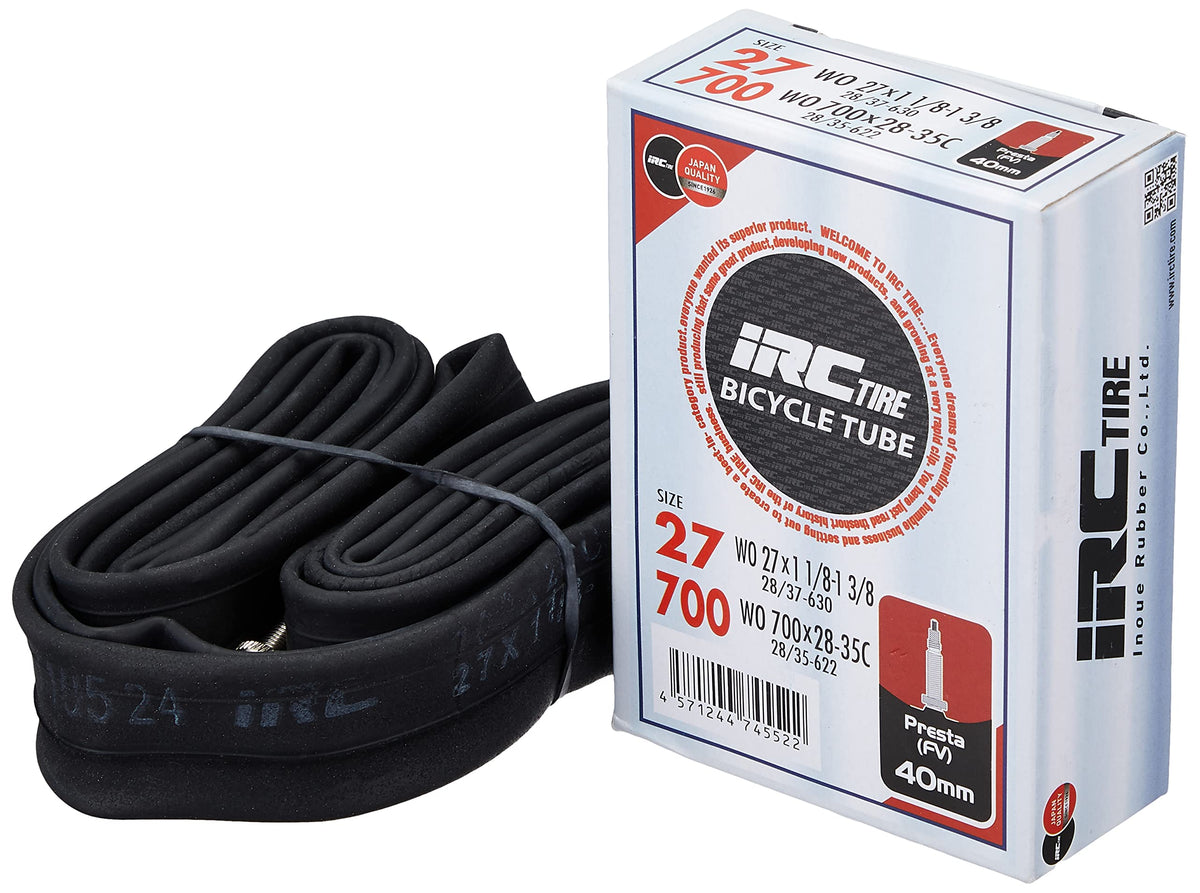 IRC TIRE 28949J Bicycle Tube 700X28-35C Presta 1.6 in (40 mm) Valve