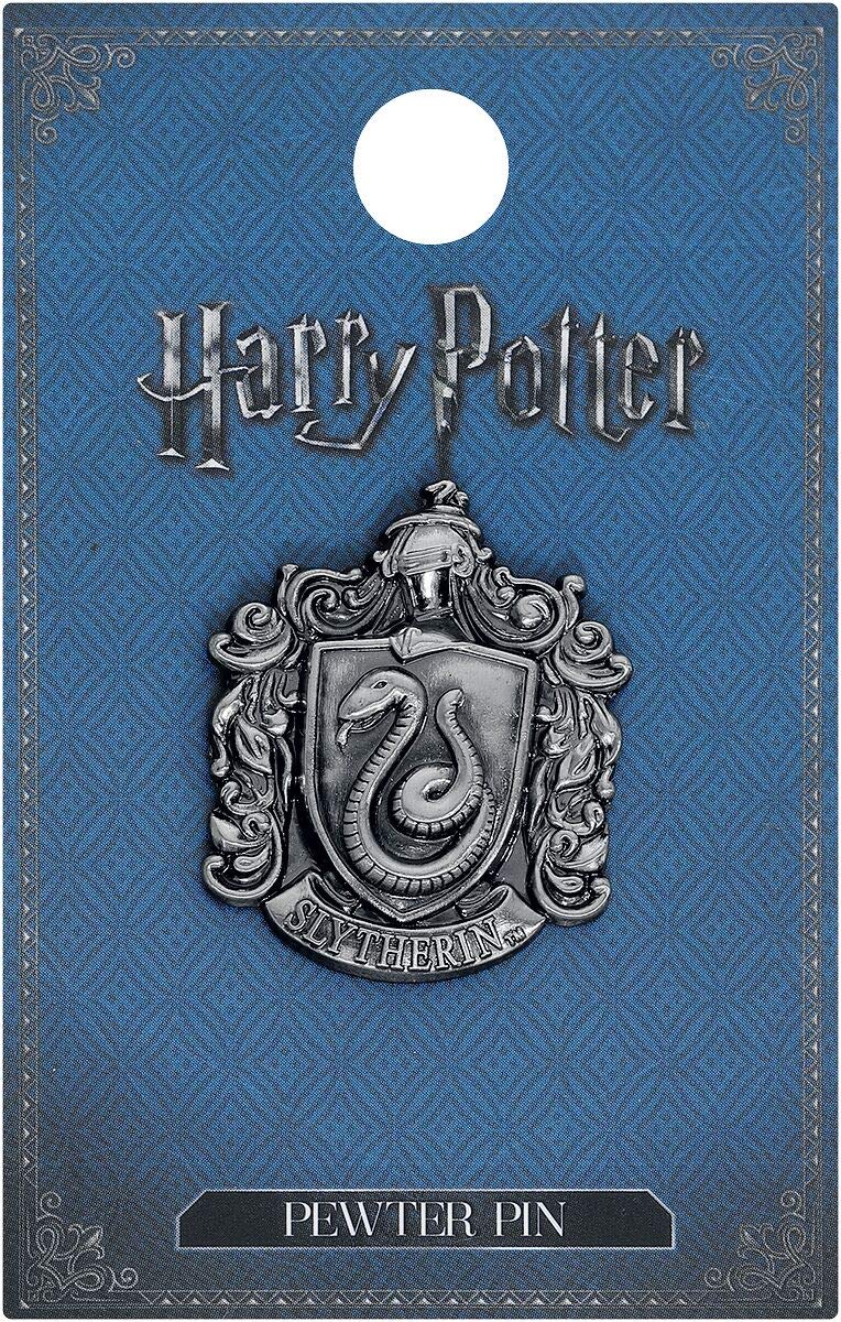Harry Potter Slytherin School Crest Pewter Lapel Pin