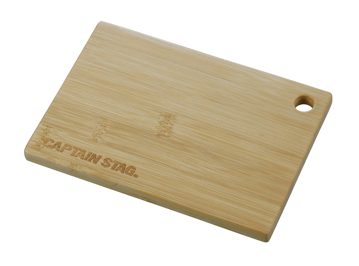 Captain Stag UG-3068 Bamboo Cutting Board, Pot Mat, Plate, Multiboard, B6 Size, 6.9 x 4.7 x 0.4 inches (175 x 120 x 10 mm) Thickness