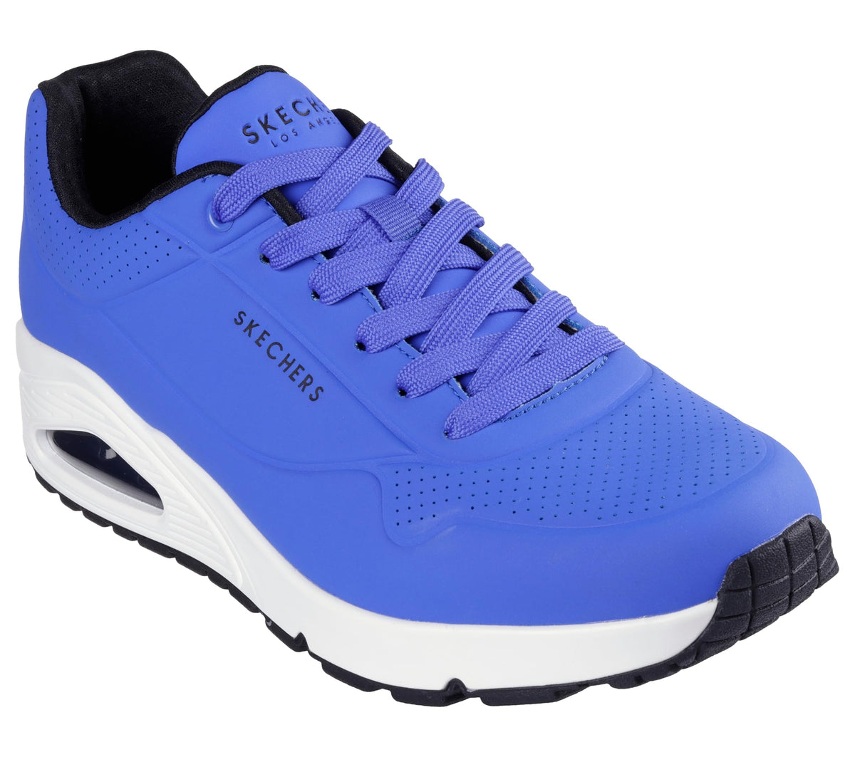 Skechers Men's Uno Stand On Air Oxford, Blue/White, US 9.5 M