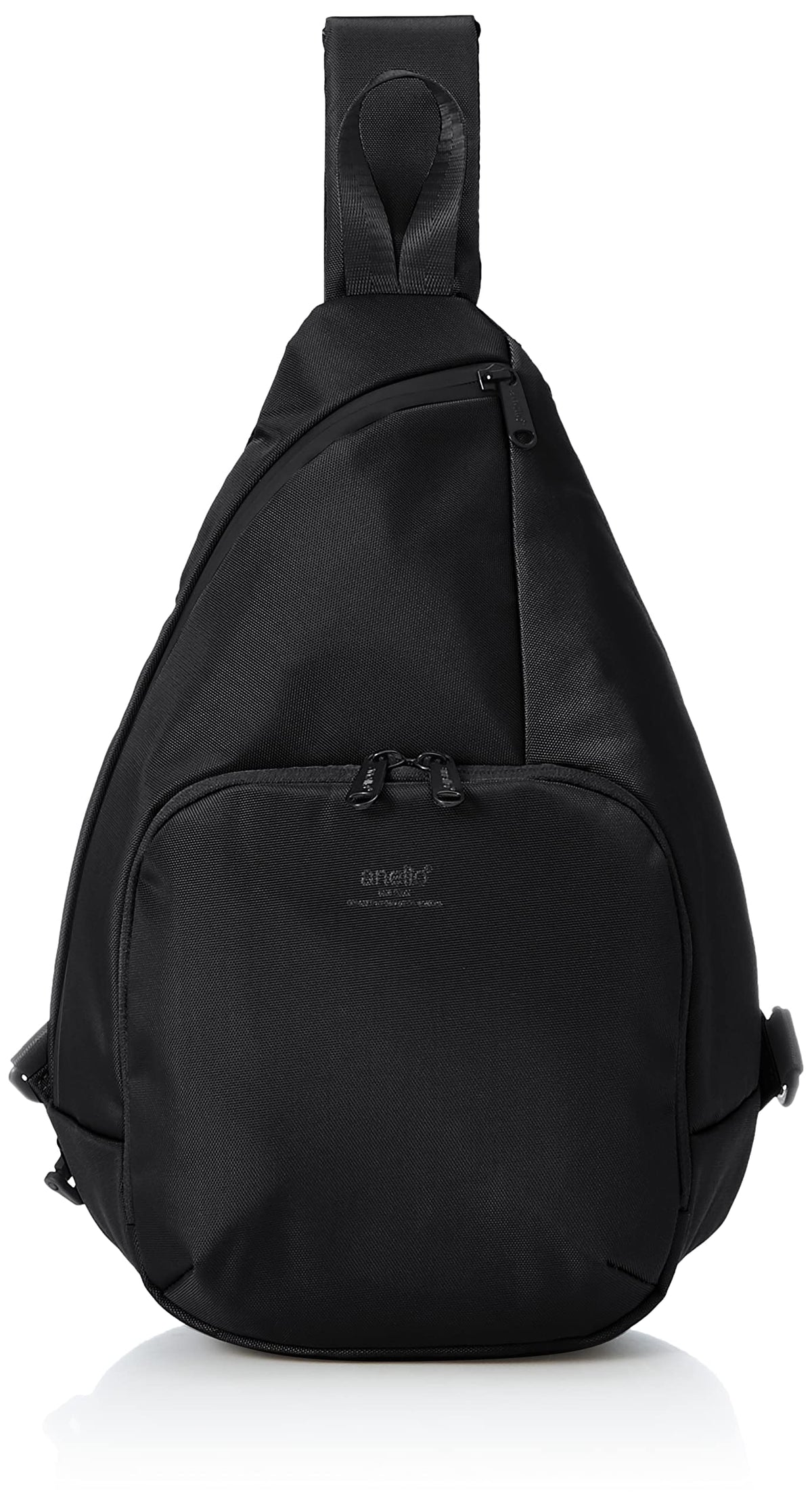 Anello NILE ATS0757 Crossbody A5 Water Repellent, Multiple Storage, Black, One Size