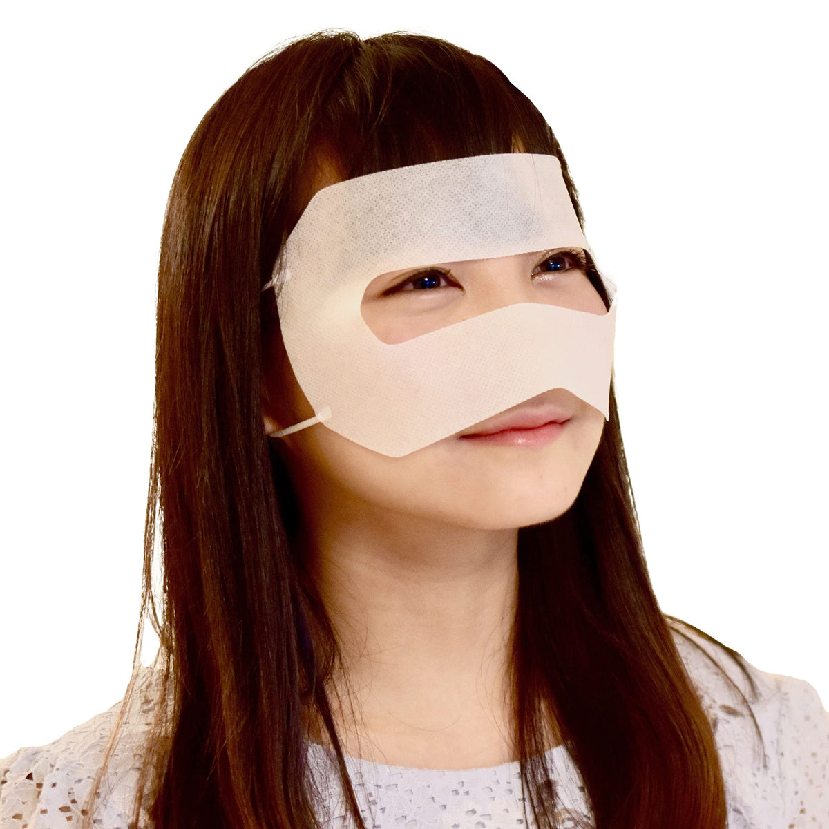 [100 pcs] Ninja MASK Hygiene White mask for VR Headset with Gear VR Oculus Rift HTC Vive PlayStation VR(100 Sheets)