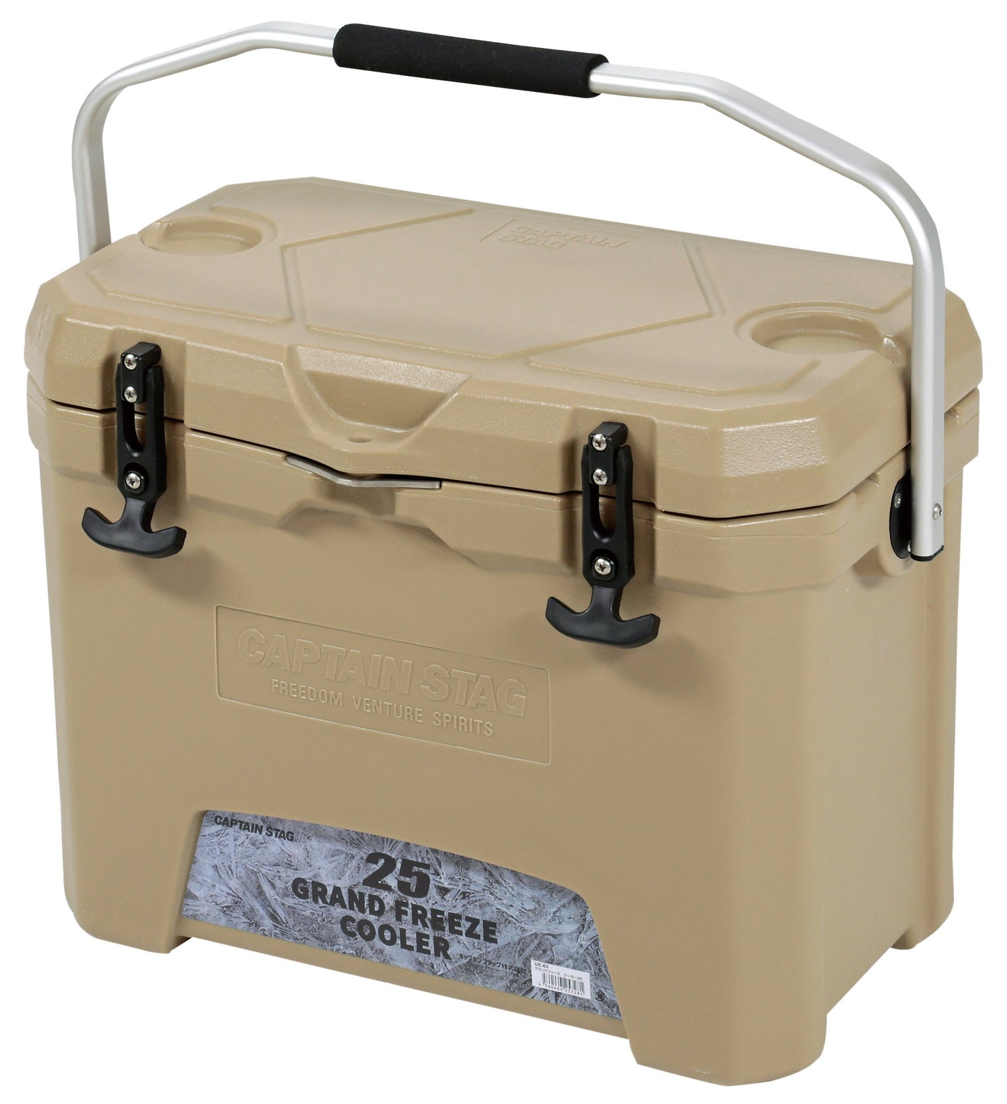 Captain Stagg (CAPTAIN STAG) [with a Capacity 25L / Handle] Cooler Box Ground Freeze Cooler UE-65
