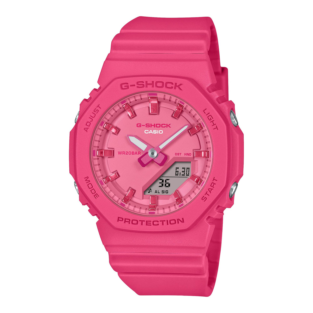 Casio G-Shock Power Pink Octagonal Womens Watch GMAP2100PP-4A