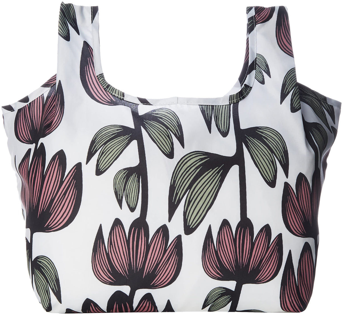 Marushin 6105014900 Mini Eco Bag Finlayson/Finlayson Alma Eco Mini, Cute, Scandinavia, Approx. H 13.0 x W 9.8 x D 7.9 inches (33 x 25 x 20 cm), When Stored: 3.1 x 3.9 inches (8 x 10 cm), Mother's Day,