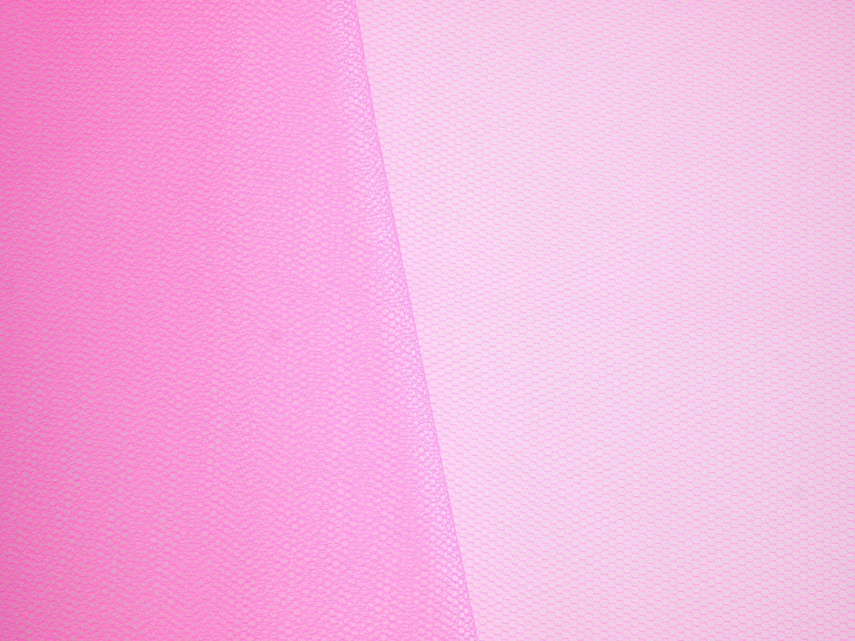 Cosmo textile tulle plain 30d Fabric 100% Nylon About 115 cm Width x , safety pink