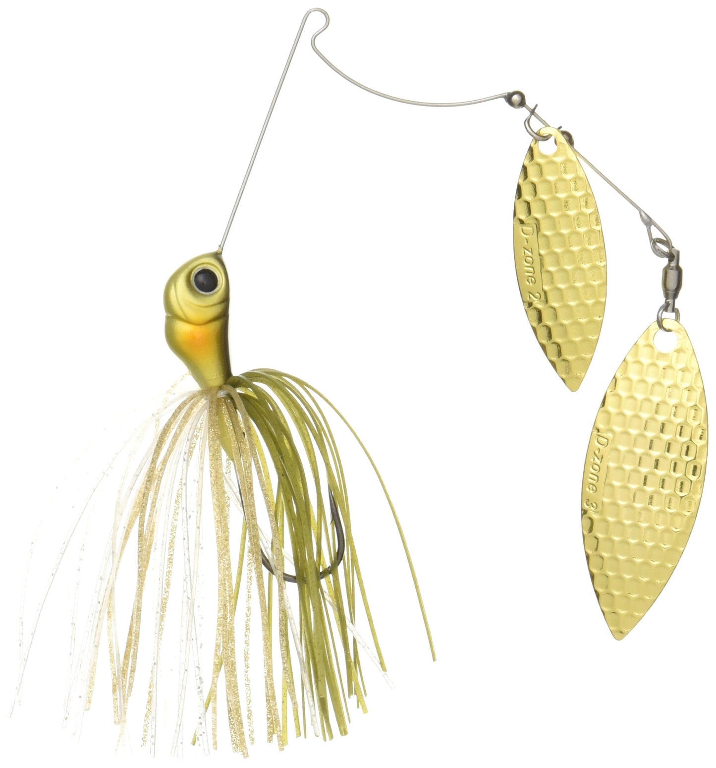 Evergreen Spinnerbait D-Zone Double Willow Leaf 1/2oz Ayu #01