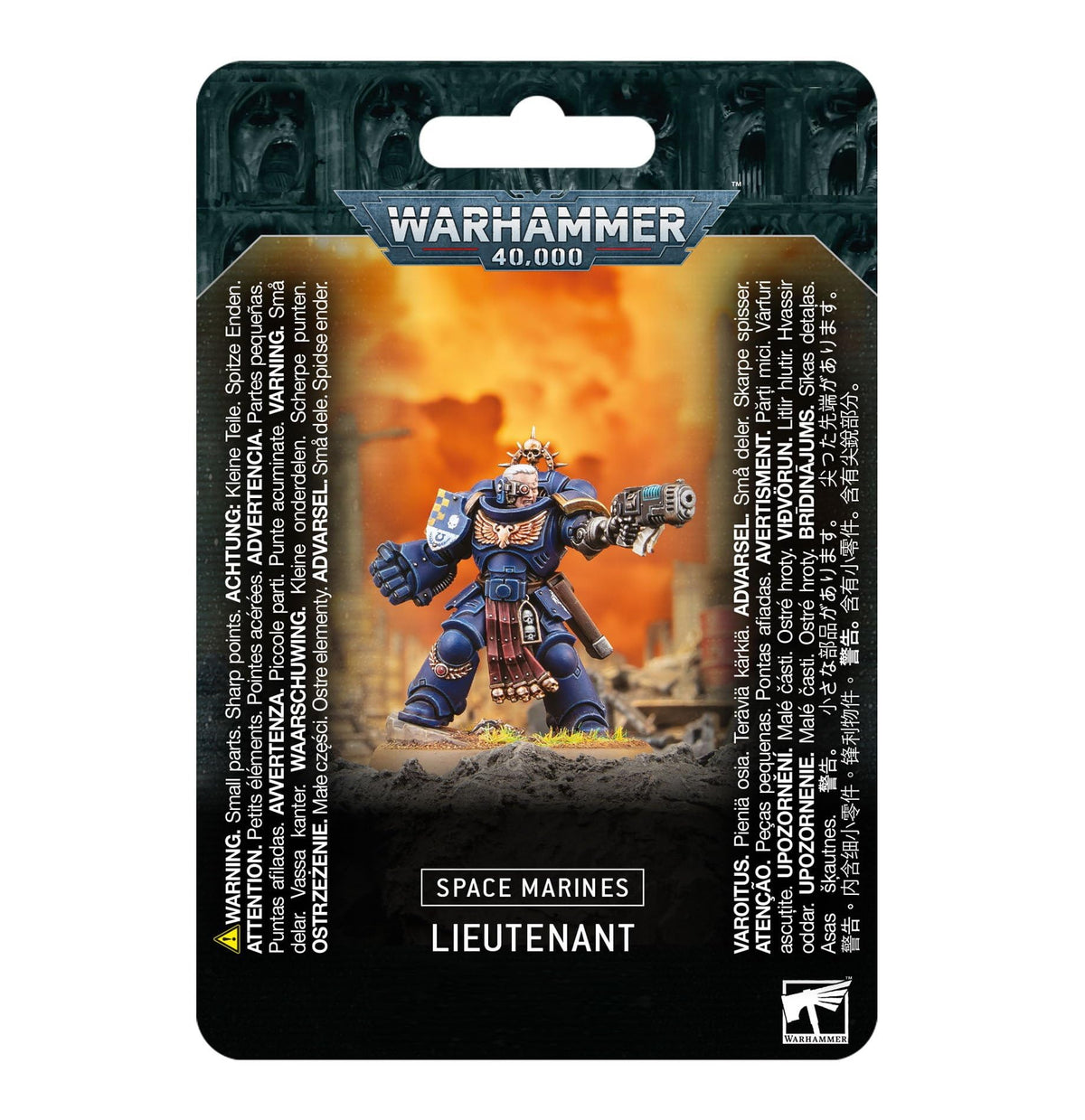 Warhammer 40k - Space Marines Primaris Lieutenant, Blue