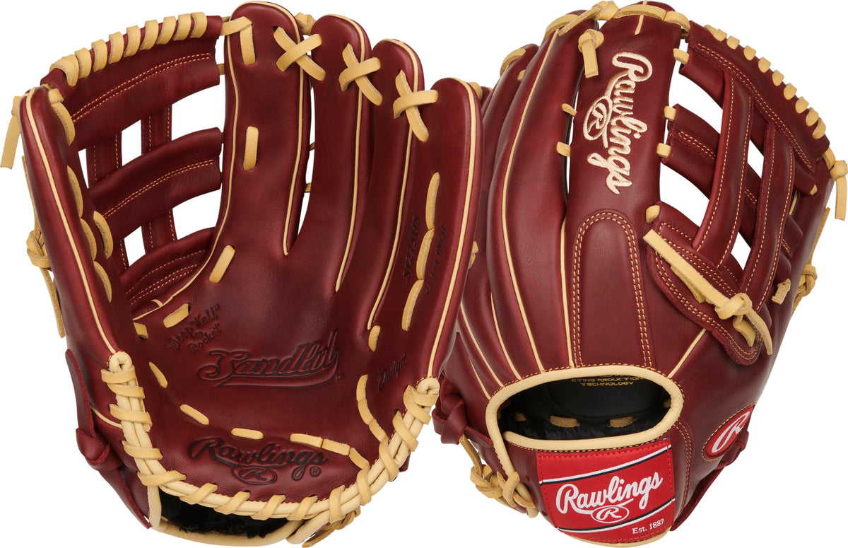 Rawlings | SANDLOT Baseball Glove | Right Hand Throw | 12.75" - Pro H-Web