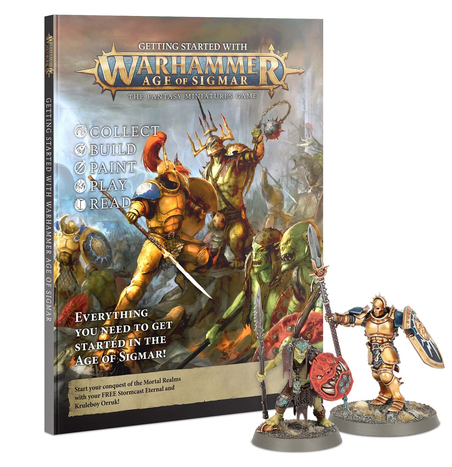 Warhammer Games Workshop Getting Started with Age of Sigmar (Magazine and Miniatures)
