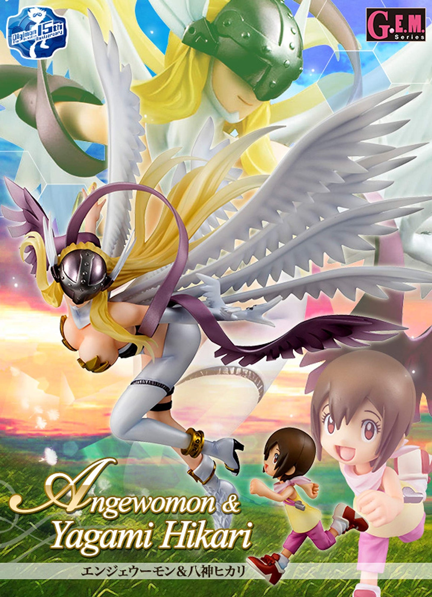 Megahouse Digimon Adventure: Angewomon & Hikari G.E.M. PVC Figure